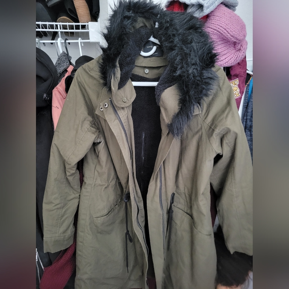 Fashion Nova parka coat